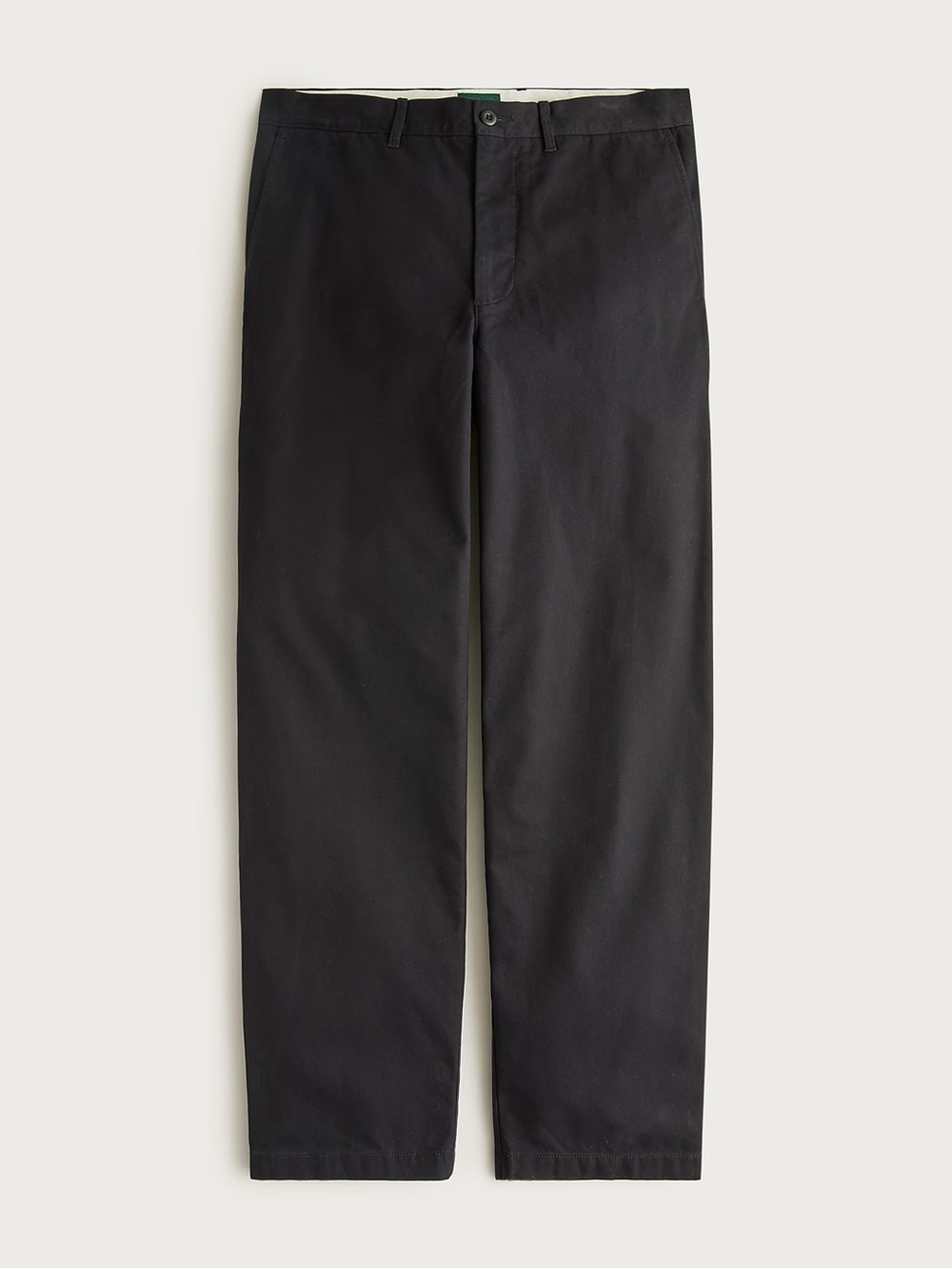 J. CREW Classic chino pant in Black Size 33 NWD $98 BE611